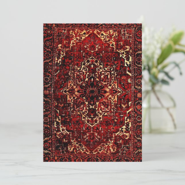 Oriental matta design - hemmauppvärmning (Stående Fram)