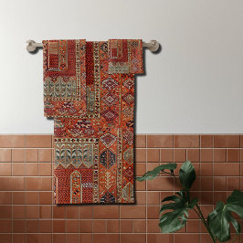 Oriental matta design i orange