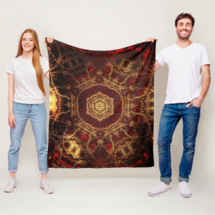 Oriental Matta Fleece Blanket