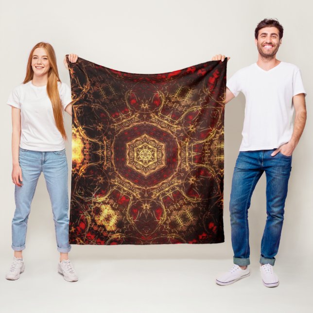 Oriental Matta Fleece Blanket (På plats)