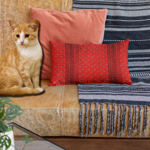 Oriental matta i levande  lumbarkudde