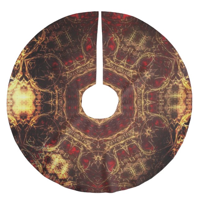 Oriental Matta Julgransmatta Borstad Polyester (Framsidan)