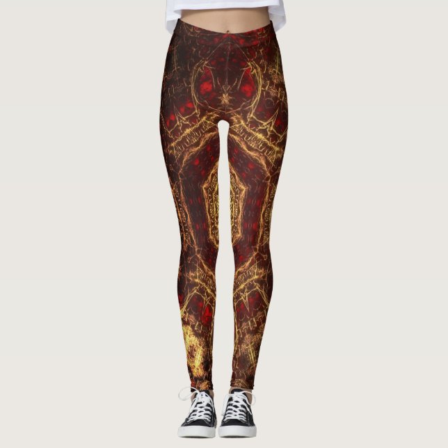 Oriental Matta Leggings (Framsida)