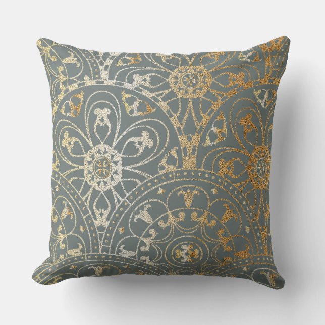 Oriental Mönster Mandala - Pillow Kudde (Framsida)