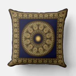 Oriental mosaic framed mandala kudde