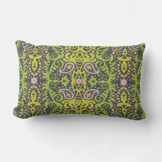 Oriental paisley ornament. dekorativ sömlös fot lumbarkudde