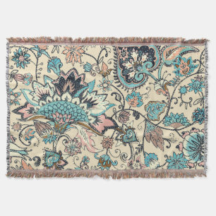 Oriental Paisley: Stylized Textile Elegance. Filt