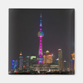 Oriental Pearl Torn - Shanghai, China - Magnet