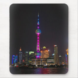 Oriental Pearl Torn - Shanghai, China - Mousepad Musmatta
