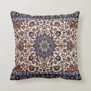 Oriental Persian Blue Matta Carpet Kudde