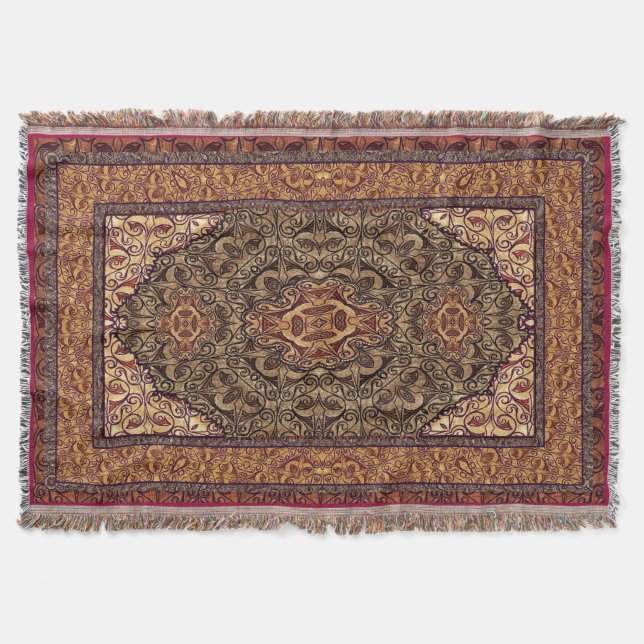 Oriental Persian Brown Mysfilt (Framsidan)