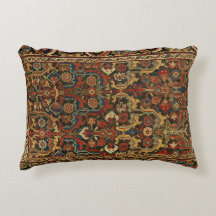 Oriental Persian Carpet med Blommigt Motifs