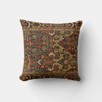 Oriental Persian Carpet with Floral Motifs Kudde