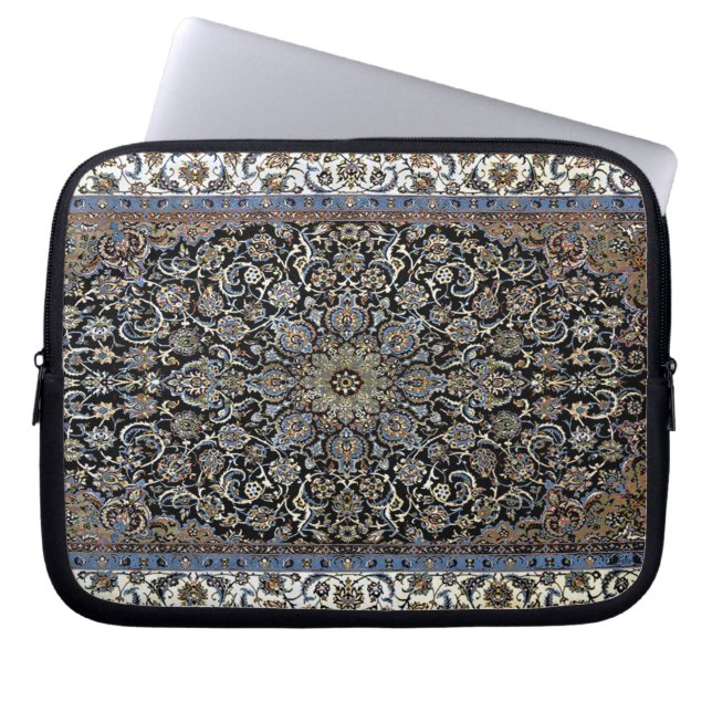 Oriental Persian Matta Carpet Blommigt  Laptop Fodral (Framsidan)