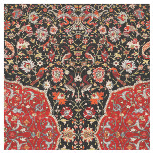 Oriental Persian Salting Carpet Print Mönster Tyg