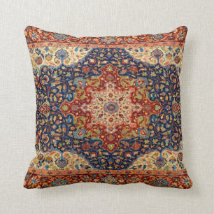 Oriental Persian Turkisk Carpet Mönster Kudde