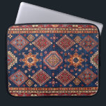 Oriental Persian Turkiska Matta Mönster Laptop Fodral<br><div class="desc">Antique Persian mönster.</div>