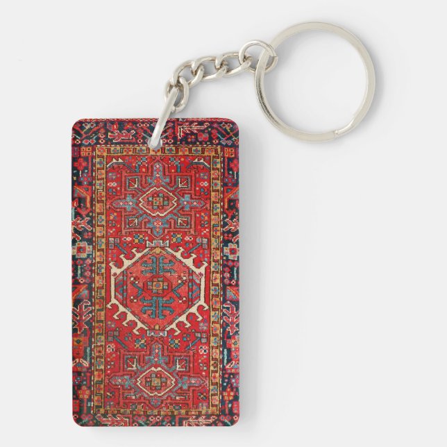Oriental Persian Turkiska Mönster,Carpet, Red (Baksidan)