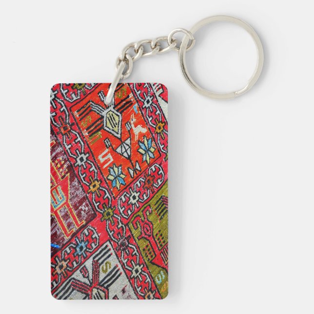 Oriental persisk, turkiskt mönster, matta (Baksidan)