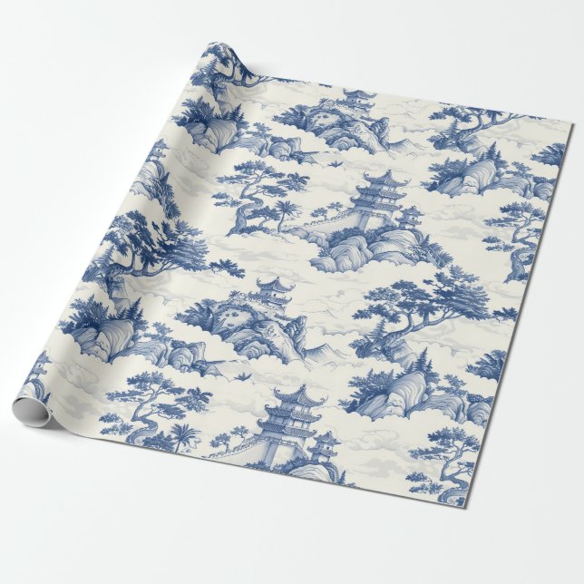 Oriental Presentpapper (Utrullad)