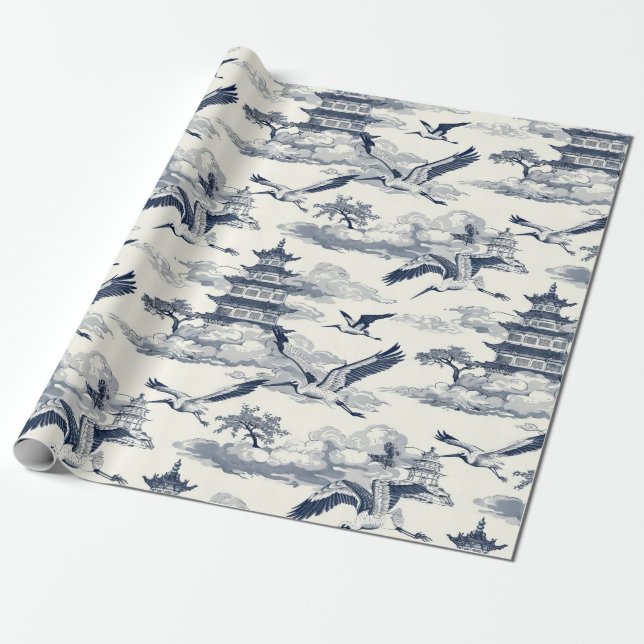 Oriental Presentpapper (Utrullad)