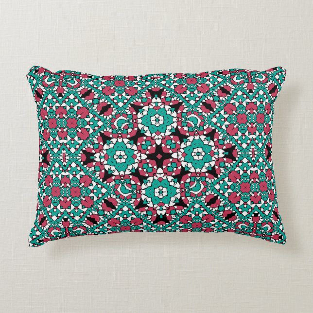 Oriental prydnad prydnadskudde (Framsidan)