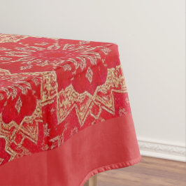 ORIENTAL Red Golden Mönster - Bablecloth
