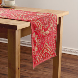 ORIENTAL Red Golden Mönster - Bablecloth, Springer