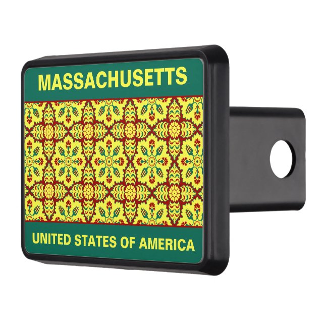 Oriental Red Gult Ottoman Turkisk Tulip Mönster Dragkroksskydd (Vänster)