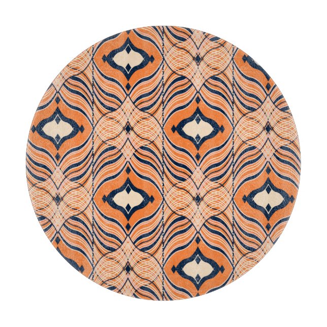 Oriental Seamless: Black Orange Ornament (Framsidan)