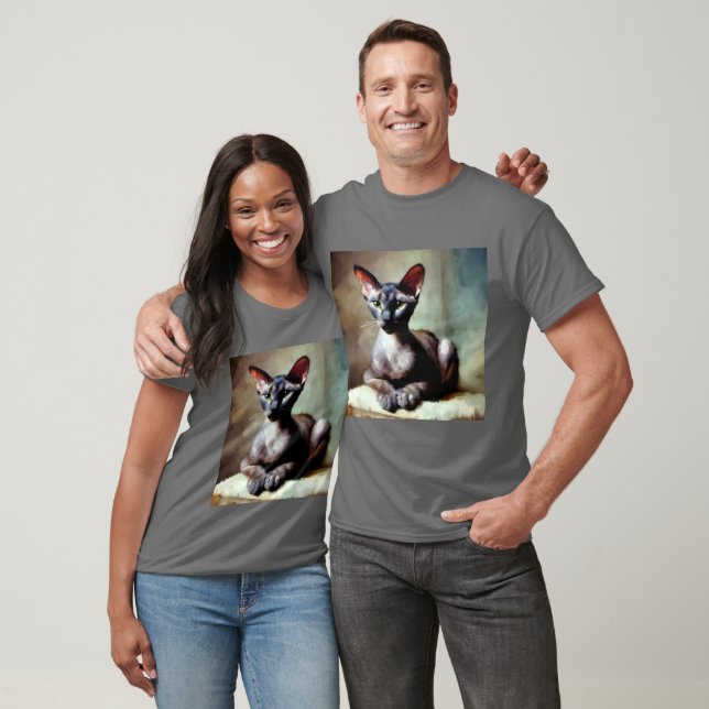 Oriental Shorthair Cat T Shirt (Unisex)