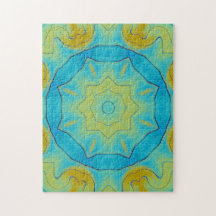 Oriental Star i Blue- och Old Guld-Gulten