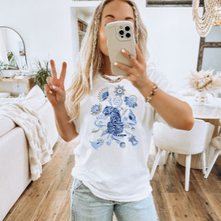 Oriental Stil Chinoiserie Tiger Boho t-shirt
