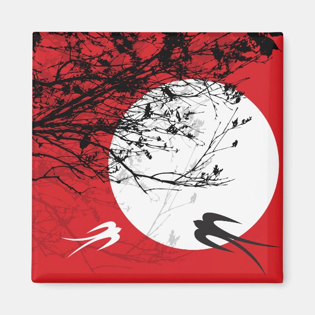 Oriental Sväljer i Moonlight Magnet (Framsidan)