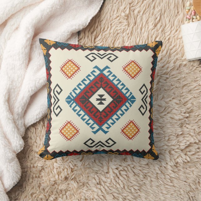 Oriental Traditional Turkisk Kilim Mönster Kudde (Filt)
