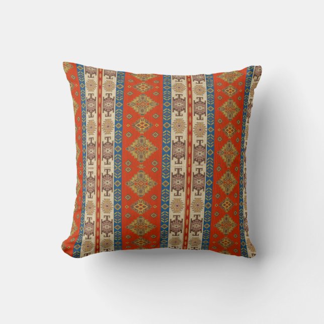 Oriental Turkiska Mönster Pillow Kudde (Framsida)