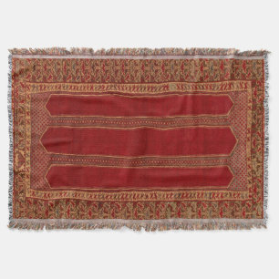 Oriental Tursian Persian Carpet Red Filt
