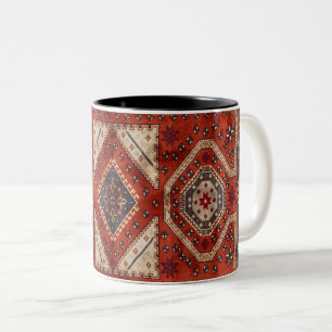 Oriental Tursian Persian Carpet Red Två-Tonad Mugg