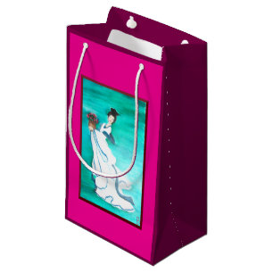 Oriental Woman Gift Bag