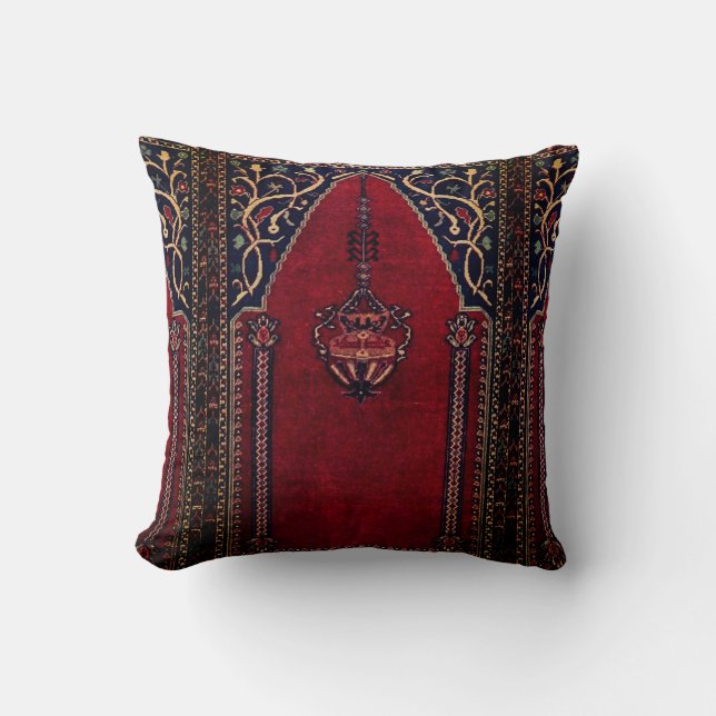 Orientalisk bönematta design nr 2 - Moské motiv Kudde (Framsida)