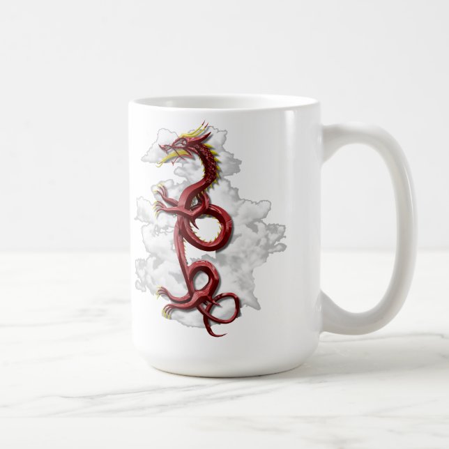 Orientalisk drake mugg (Höger)