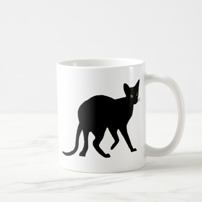 Orientalisk katt kaffemugg (Höger)