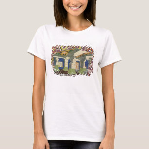 Orientalisk landskapdesign (färglitho) 2 tee