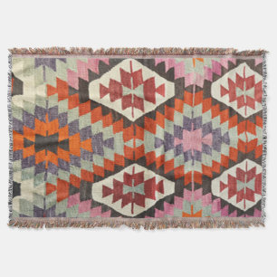 Orientalisk Persisk Turkisk Kilim Matta Filt