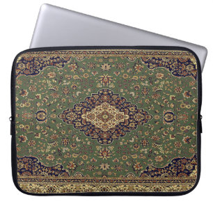 Orientalisk persisk turkisk matta laptop fodral