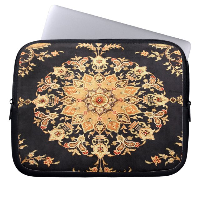 Orientalisk Persisk Turkisk Matta Matto Laptop Fodral (Framsidan)
