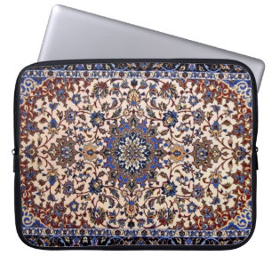 Orientalisk Persisk Turkisk Matta Ryggmatta Laptop Fodral