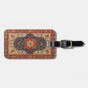 Orientalisk persisk turkisk mattmönster bagagebricka