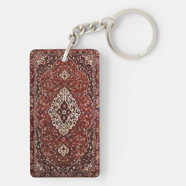 Orientalisk turkisk persisk matta (Baksidan)