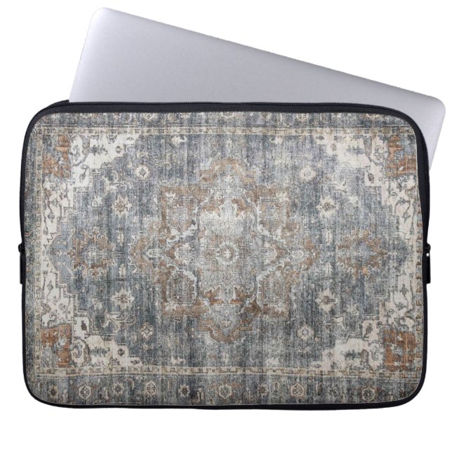 Orientalisk Turkisk Persisk Matta Laptop Fodral (Framsidan)